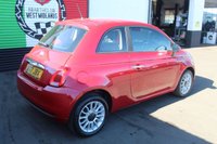 USED 2017 17 FIAT 500 1.2 ECO Pop Star Hatchback 3dr Petrol Manual Euro 6 (s/s) (69 bhp) GREAT VALUE FIAT 500