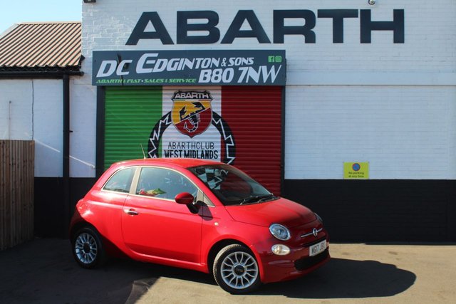 2017 17 Fiat 500 1.2 ECO Pop Star Hatchback 3dr Petrol Manual Euro 6 (s/s) (69 bhp)
