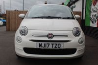 USED 2017 17 FIAT 500 1.2 ECO Pop Star Hatchback 3dr Petrol Manual Euro 6 (s/s) (69 bhp) FINISHED IN BOSSA NOVA WHITE