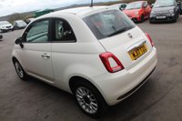 USED 2017 17 FIAT 500 1.2 ECO Pop Star Hatchback 3dr Petrol Manual Euro 6 (s/s) (69 bhp) FINISHED IN BOSSA NOVA WHITE