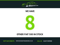 USED 2017 17 FIAT 500 1.2 ECO Pop Star Hatchback 3dr Petrol Manual Euro 6 (s/s) (69 bhp) FINISHED IN BOSSA NOVA WHITE