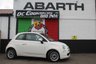 USED 2017 17 FIAT 500 1.2 ECO Pop Star Hatchback 3dr Petrol Manual Euro 6 (s/s) (69 bhp) FINISHED IN BOSSA NOVA WHITE