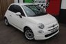 USED 2017 17 FIAT 500 1.2 ECO Pop Star Hatchback 3dr Petrol Manual Euro 6 (s/s) (69 bhp) FINISHED IN BOSSA NOVA WHITE