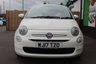 USED 2017 17 FIAT 500 1.2 ECO Pop Star Hatchback 3dr Petrol Manual Euro 6 (s/s) (69 bhp) FINISHED IN BOSSA NOVA WHITE
