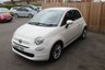 USED 2017 17 FIAT 500 1.2 ECO Pop Star Hatchback 3dr Petrol Manual Euro 6 (s/s) (69 bhp) FINISHED IN BOSSA NOVA WHITE