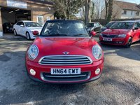USED 2014 64 MINI CONVERTIBLE 1.6 Cooper Convertible 2dr Petrol Manual Euro 6 (s/s) (122 ps) GREAT SPEC+LOW MILEAGE+FSH