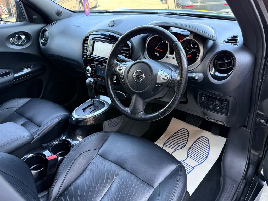 USED 2016 16 NISSAN JUKE 1.6 DIG-T Tekna SUV 5dr Petrol XTRON 4WD Euro 6 (190 ps) 360 CAMERA+NAV+F/LEATHER