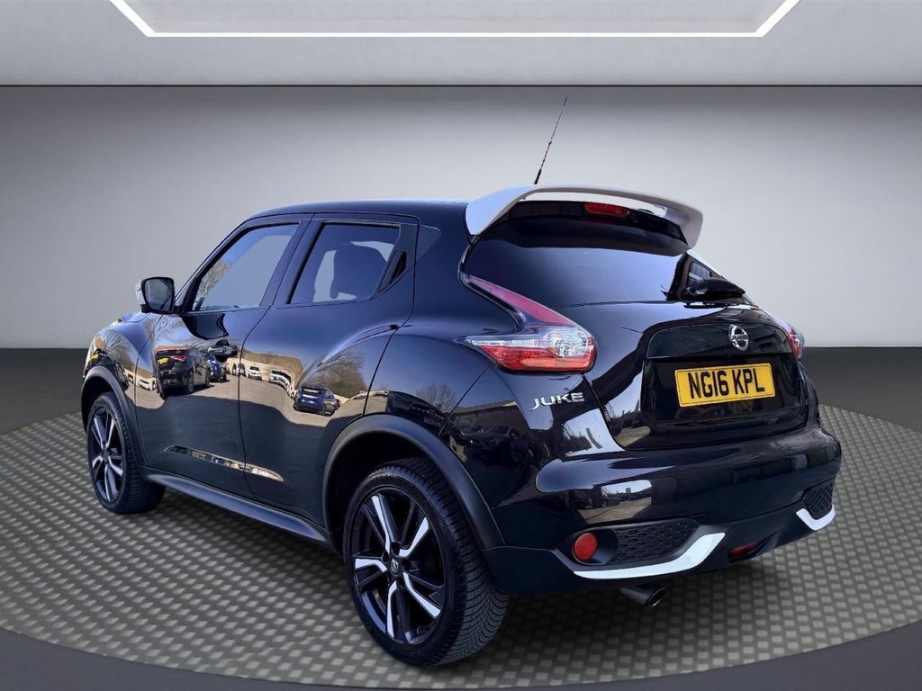 USED 2016 16 NISSAN JUKE 1.6 DIG-T Tekna SUV 5dr Petrol XTRON 4WD Euro 6 (190 ps) 360 CAMERA+NAV+F/LEATHER