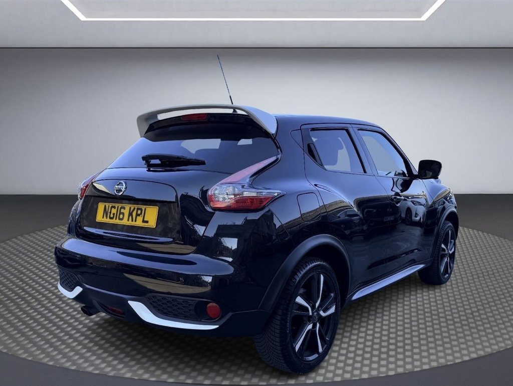 USED 2016 16 NISSAN JUKE 1.6 DIG-T Tekna SUV 5dr Petrol XTRON 4WD Euro 6 (190 ps) 360 CAMERA+NAV+F/LEATHER