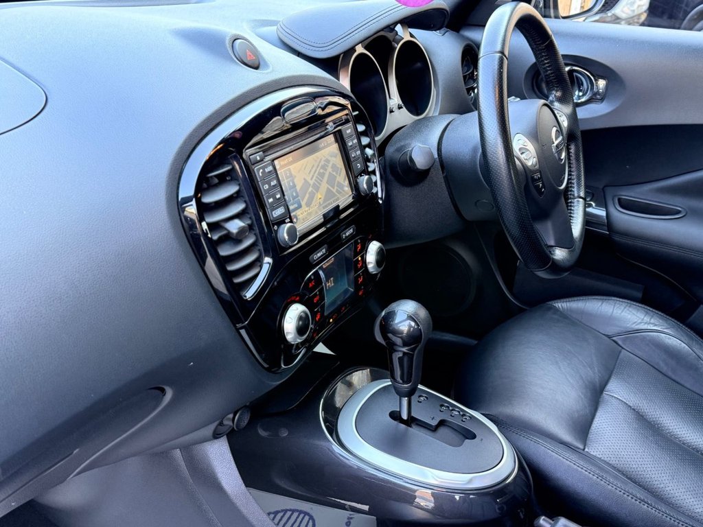 USED 2016 16 NISSAN JUKE 1.6 DIG-T Tekna SUV 5dr Petrol XTRON 4WD Euro 6 (190 ps) 360 CAMERA+NAV+F/LEATHER