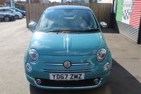 USED 2017 67 FIAT 500 1.2 Anniversario Hatchback 3dr Petrol Manual Euro 6 (s/s) (69 bhp) FINISHED IN RIVIERA GREEN--VINTAGE ALLOYS