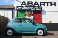 USED 2017 67 FIAT 500 1.2 Anniversario Hatchback 3dr Petrol Manual Euro 6 (s/s) (69 bhp) FINISHED IN RIVIERA GREEN--VINTAGE ALLOYS