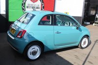 USED 2017 67 FIAT 500 1.2 Anniversario Hatchback 3dr Petrol Manual Euro 6 (s/s) (69 bhp) FINISHED IN RIVIERA GREEN--VINTAGE ALLOYS