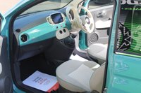USED 2017 67 FIAT 500 1.2 Anniversario Hatchback 3dr Petrol Manual Euro 6 (s/s) (69 bhp) FINISHED IN RIVIERA GREEN--VINTAGE ALLOYS