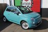 USED 2017 67 FIAT 500 1.2 Anniversario Hatchback 3dr Petrol Manual Euro 6 (s/s) (69 bhp) FINISHED IN RIVIERA GREEN--VINTAGE ALLOYS