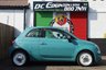 USED 2017 67 FIAT 500 1.2 Anniversario Hatchback 3dr Petrol Manual Euro 6 (s/s) (69 bhp) FINISHED IN RIVIERA GREEN--VINTAGE ALLOYS