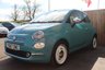 USED 2017 67 FIAT 500 1.2 Anniversario Hatchback 3dr Petrol Manual Euro 6 (s/s) (69 bhp) FINISHED IN RIVIERA GREEN--VINTAGE ALLOYS