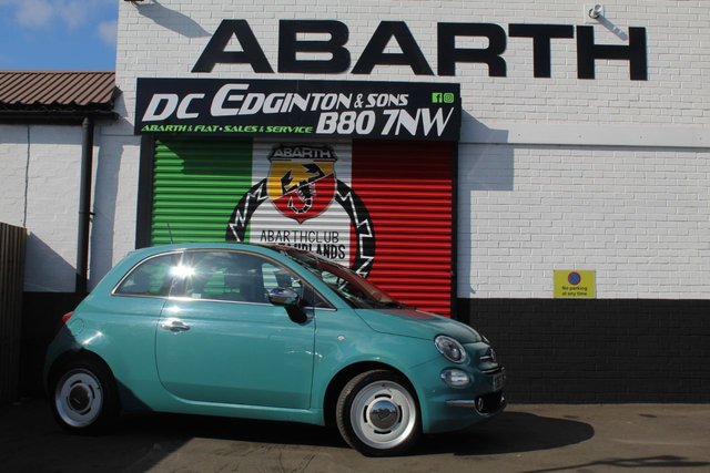 2017 67 Fiat 500 1.2 Anniversario Hatchback 3dr Petrol Manual Euro 6 (s/s) (69 bhp)