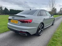 USED 2022 22 AUDI A4 2.0 TFSI 35 Black Edition Saloon 4dr Petrol S Tronic Euro 6 (s/s) (150 ps) 