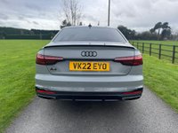 USED 2022 22 AUDI A4 2.0 TFSI 35 Black Edition Saloon 4dr Petrol S Tronic Euro 6 (s/s) (150 ps) 