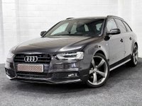 USED 2012 12 AUDI A4 2.0 AVANT TDI S LINE BLACK EDITION 5d AUTO 174 BHP 1 OWNER, IPOD, BANG & OLUFSEN
