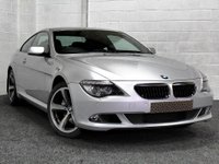 USED 2008 57 BMW 6 SERIES 3.0 635D SPORT 2d AUTO 282 BHP FSH, SAT NAV, HEATED SEATS