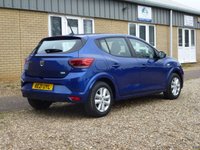USED 2021 21 DACIA SANDERO 1.0 TCe Comfort Hatchback 5dr Bi Fuel Manual Euro 6 (s/s) (100 ps) www.suffolkcarcentre.co.uk - Located a Reydon