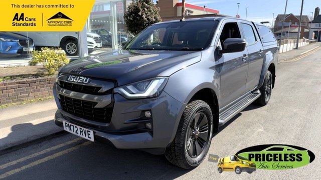 View our Isuzu V-Cross AUTOMATIC 1.9 TD D-MAX Pickup Double Cab 4dr Diesel Auto 4WD Euro 6 (s/s) (164 ps) ULEZ (Ultra Low Emission Zone) Compliance