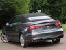 USED 2016 66 AUDI A3 CABRIOLET 2.0 TDI S line Convertible 2dr Diesel S Tronic Auto 6Spd Euro 6 (s/s) (150 ps) 1 OWNER FROM NEW!