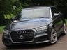 USED 2016 66 AUDI A3 CABRIOLET 2.0 TDI S line Convertible 2dr Diesel S Tronic Auto 6Spd Euro 6 (s/s) (150 ps) 1 OWNER FROM NEW!