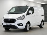 USED 2022 22 FORD TRANSIT CUSTOM 280 2.0 EBL 130 BHP SWB LIMITED  AIR CON | CARPLAY | ALLOYS | 3 SEATS