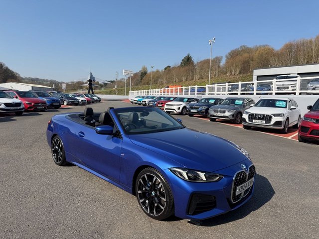 View our BMW 4 Series 2.0 420i M Sport Convertible 2dr Petrol Auto Euro 6 (s/s) (184 ps)