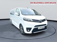 USED 2020 70 TOYOTA PROACE VERSO 2.0D VIP Long MPV 5dr Diesel Auto LWB Euro 6 (s/s) (7 Seat) (180 ps) PAN ROOF+NAV+HEAD UP+LEATHER