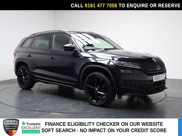 View our Skoda Kodiaq 2.0 TDI SportLine SUV 5dr Diesel DSG 4WD Euro 6 (s/s) (7 Seat) (150 ps)