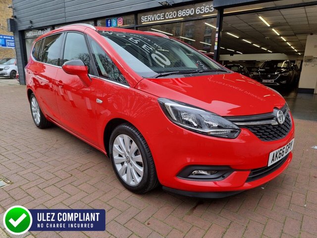 View our VAUXHALL ZAFIRA TOURER