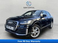 USED 2017 17 AUDI Q2 1.4 TFSI CoD S line SUV 5dr Petrol Manual Euro 6 (s/s) (150 ps) SERVICE HISTORY+PARK SENSORS+MOT