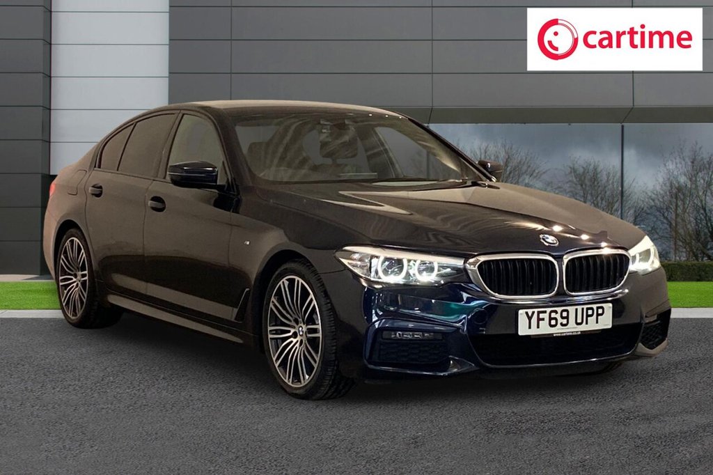 2019 BMW 5 Series 2.0 520i M Sport (Plus Pack) Saloon 4d