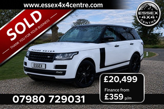 View our Land Rover Range Rover 3.0 TDV6 VOGUE AUTOMATIC 4X4 EURO 6