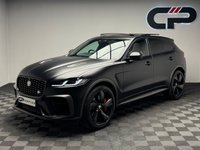 USED 2022 22 JAGUAR F-PACE 5.0 P550 V8 SVR SUV 5dr Petrol Quickshift AWD Euro 6 (s/s) (550 ps) PAN ROOF|RED LTHR|COOLED SEATS