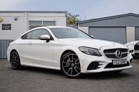 USED 2018 MERCEDES-BENZ C-CLASS 2.0 C300 AMG Line (Premium) Coupe 2dr Petrol G-Tronic+ Euro 6 (s/s) (258 ps) EXCELLENT CONDITION . BLACK LEATHER INTERIOR . REVERSING CAM