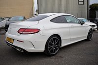 USED 2018 MERCEDES-BENZ C-CLASS 2.0 C300 AMG Line (Premium) Coupe 2dr Petrol G-Tronic+ Euro 6 (s/s) (258 ps) EXCELLENT CONDITION . BLACK LEATHER INTERIOR . REVERSING CAM