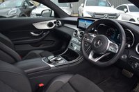 USED 2018 MERCEDES-BENZ C-CLASS 2.0 C300 AMG Line (Premium) Coupe 2dr Petrol G-Tronic+ Euro 6 (s/s) (258 ps) EXCELLENT CONDITION . BLACK LEATHER INTERIOR . REVERSING CAM