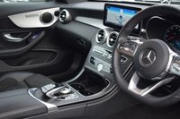 USED 2018 MERCEDES-BENZ C-CLASS 2.0 C300 AMG Line (Premium) Coupe 2dr Petrol G-Tronic+ Euro 6 (s/s) (258 ps) EXCELLENT CONDITION . BLACK LEATHER INTERIOR . REVERSING CAM