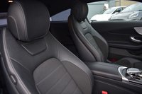 USED 2018 MERCEDES-BENZ C-CLASS 2.0 C300 AMG Line (Premium) Coupe 2dr Petrol G-Tronic+ Euro 6 (s/s) (258 ps) EXCELLENT CONDITION . BLACK LEATHER INTERIOR . REVERSING CAM