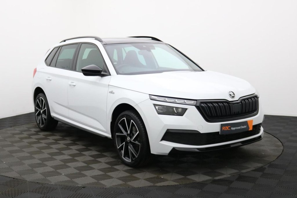 USED 2022 72 SKODA KAMIQ 1.0 TSI Monte Carlo SUV 5dr Petrol DSG Euro 6 (s/s) (110 ps) Pan Roof, Car Play, Sat Nav