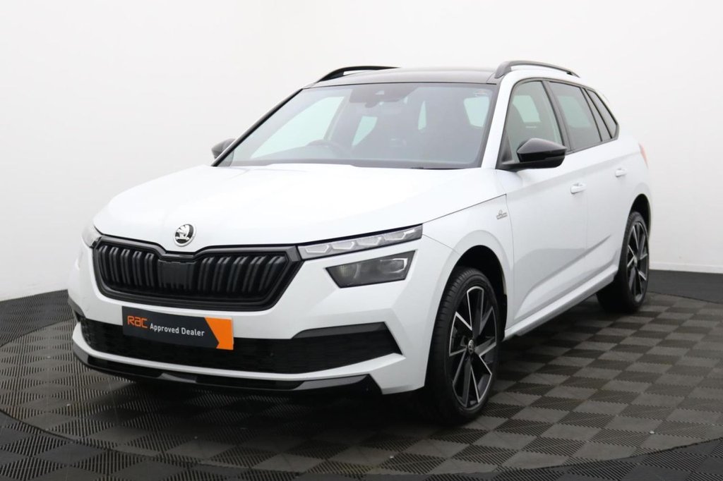 USED 2022 72 SKODA KAMIQ 1.0 TSI Monte Carlo SUV 5dr Petrol DSG Euro 6 (s/s) (110 ps) Pan Roof, Car Play, Sat Nav