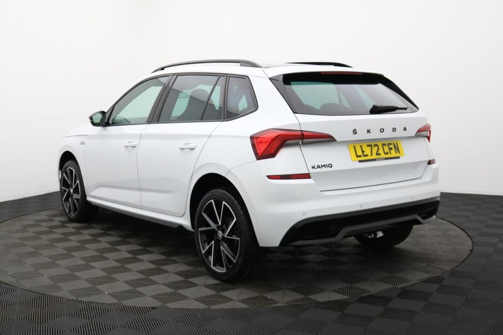 USED 2022 72 SKODA KAMIQ 1.0 TSI Monte Carlo SUV 5dr Petrol DSG Euro 6 (s/s) (110 ps) Pan Roof, Car Play, Sat Nav