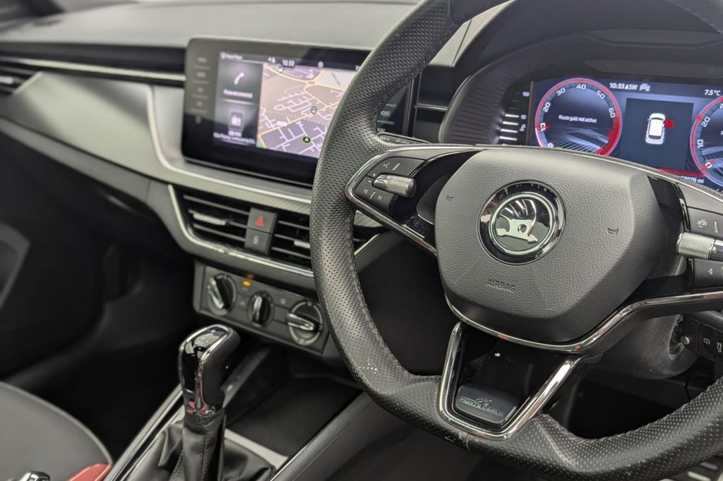 USED 2022 72 SKODA KAMIQ 1.0 TSI Monte Carlo SUV 5dr Petrol DSG Euro 6 (s/s) (110 ps) Pan Roof, Car Play, Sat Nav