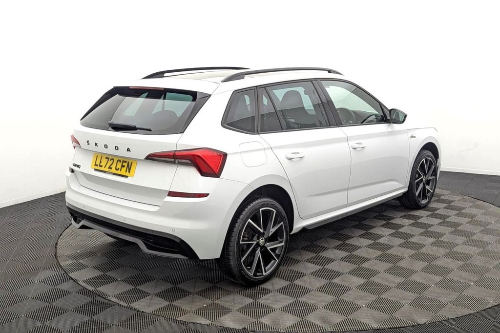 USED 2022 72 SKODA KAMIQ 1.0 TSI Monte Carlo SUV 5dr Petrol DSG Euro 6 (s/s) (110 ps) Pan Roof, Car Play, Sat Nav