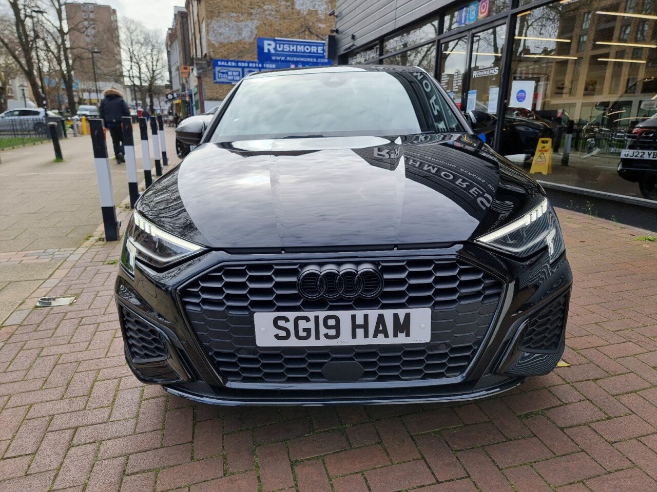 AUDI A3 2024 1.5 TFSI 35 BLACK EDITION SPORTBACK 5DR PETROL S TRONIC EURO...